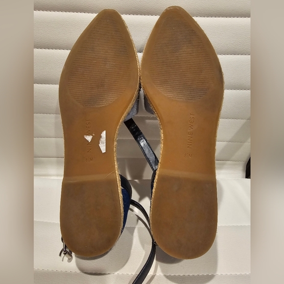 Nine West Women's Blue Jean Espadrille Shoes - Picture 5 of 5